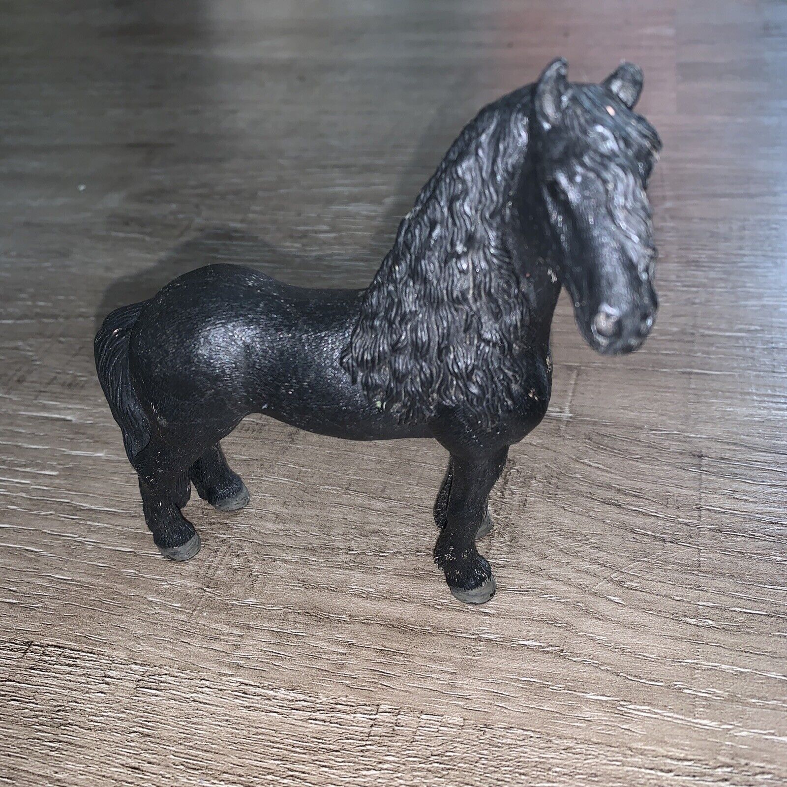 Schleich Black FRIESIAN STALLION Horse  Retired Figure