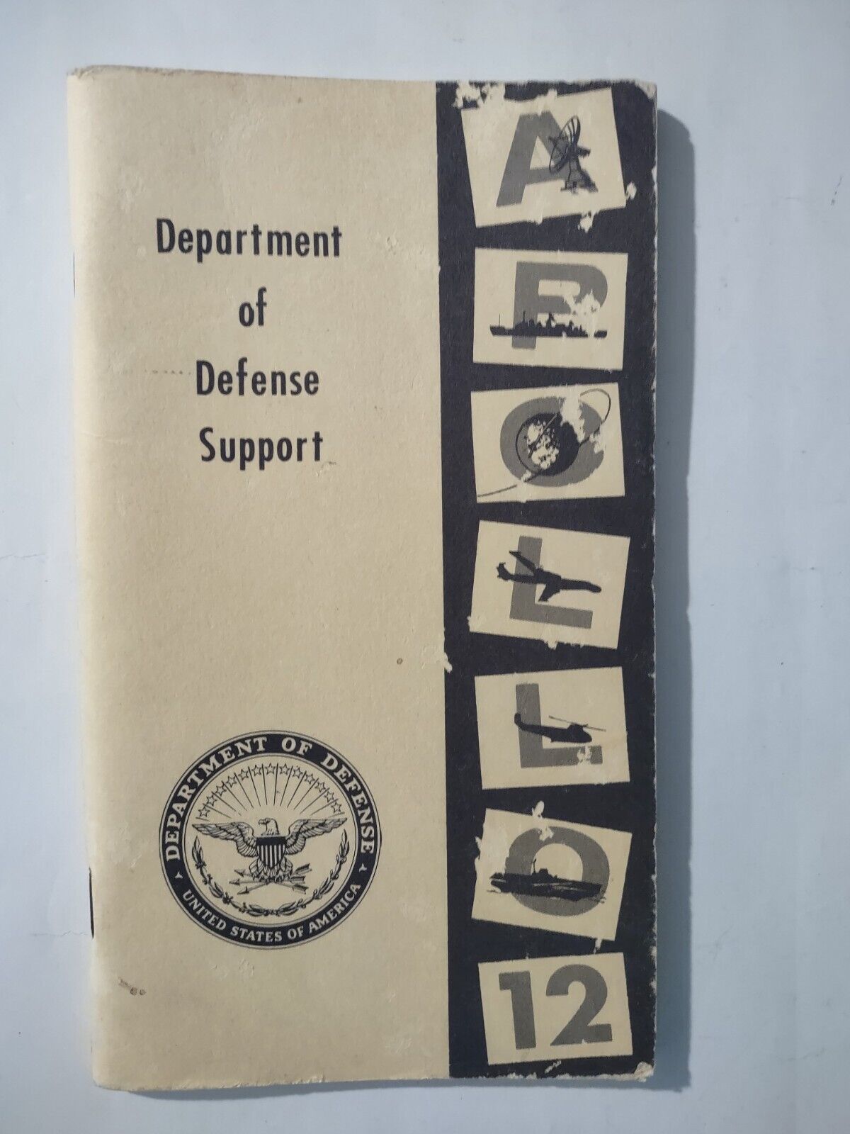 Very Rare Apollo 12 NASA Department of Defense Support Booklet Press Kit