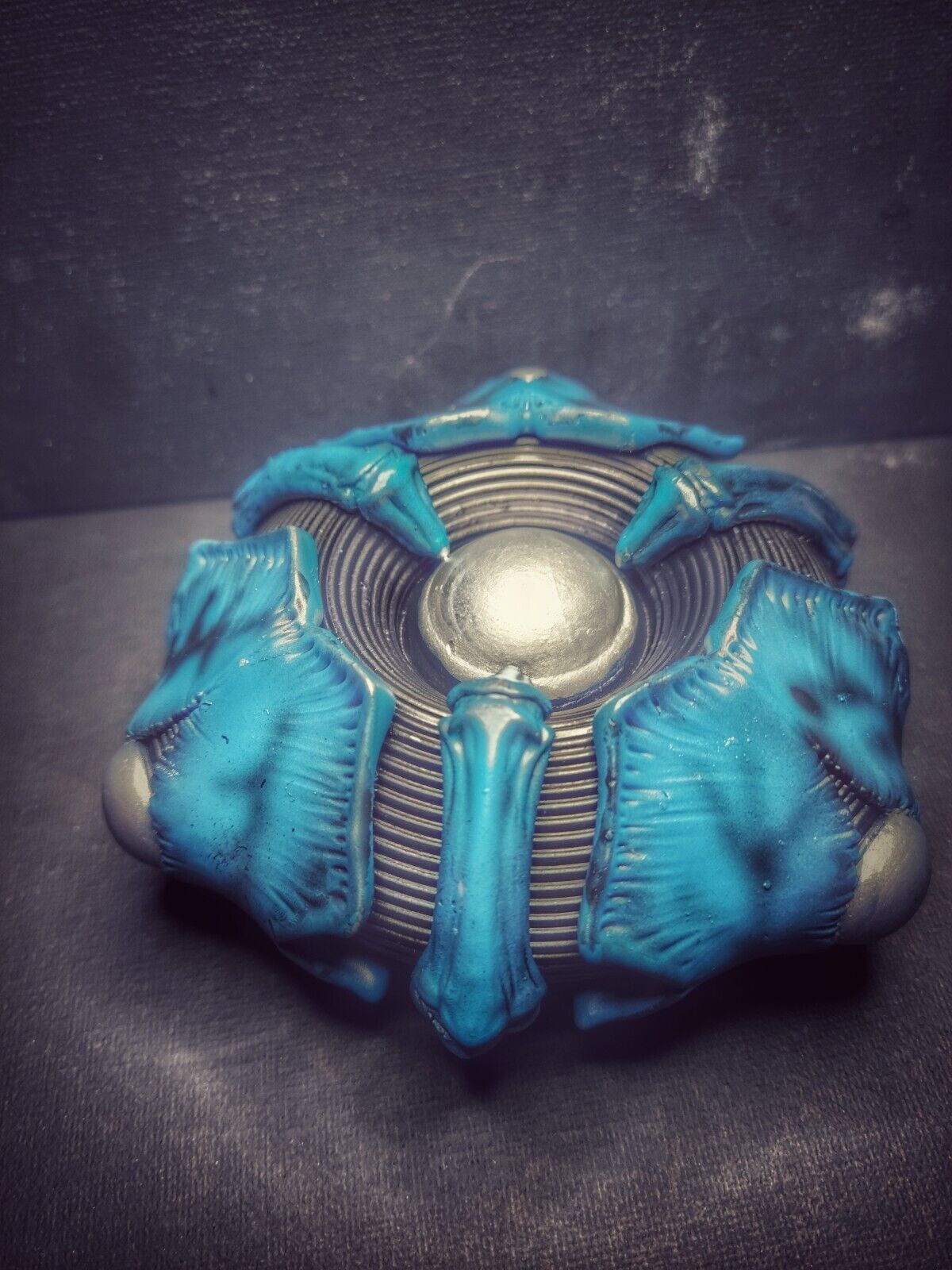 Guyver Unit replica resin printed. Comes Fully Painted With Your Choice Of Color