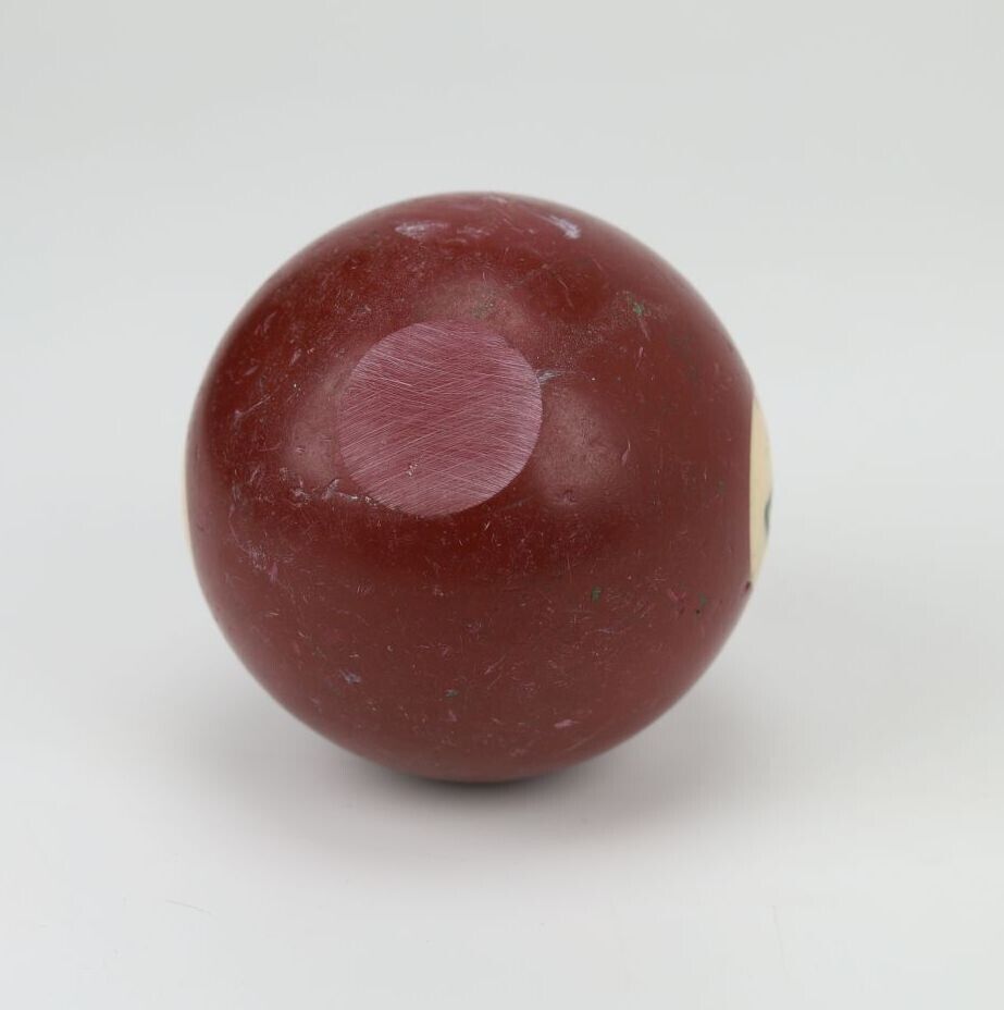 Vintage Bakelite Ball 160 grams - cherry  inside - diameter 2,25 inches