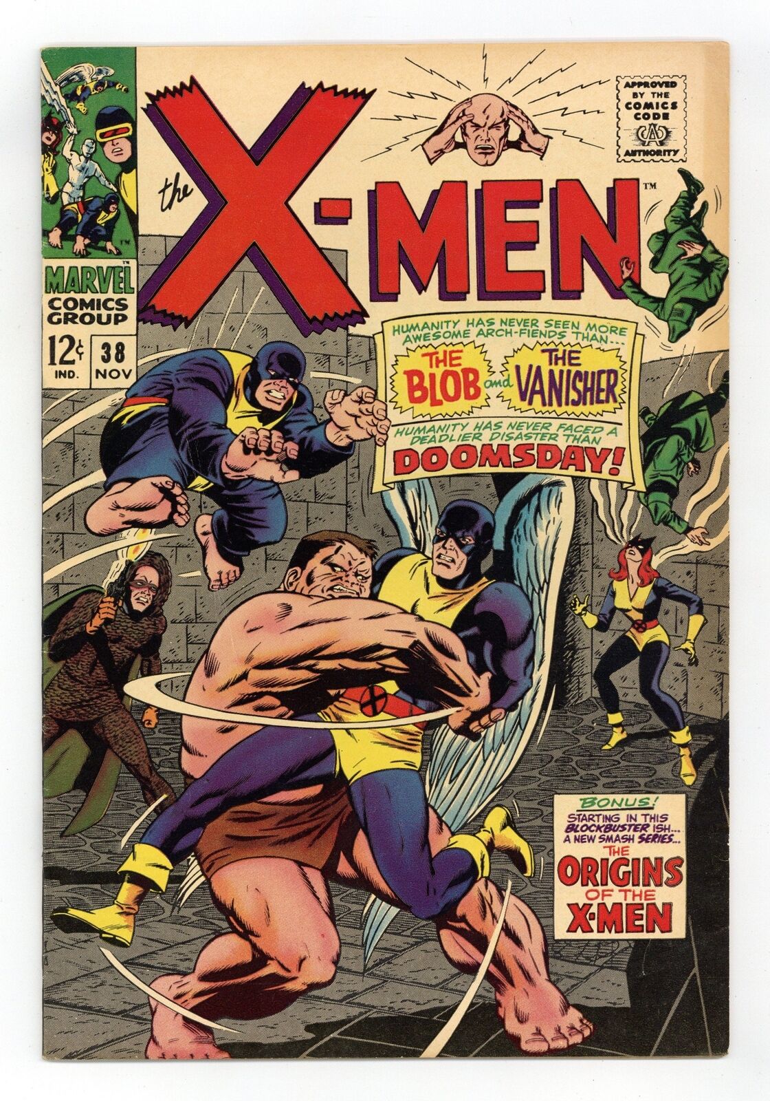 Uncanny X-Men #38 VG/FN 5.0 1967