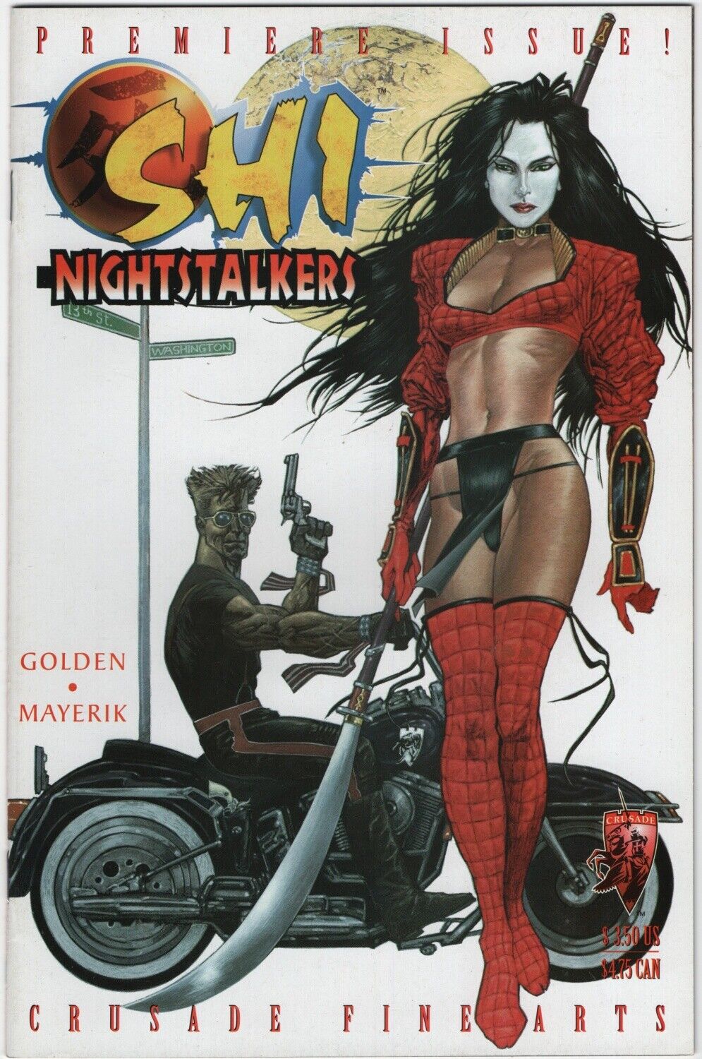 Shi Nightstalkers Comic Book #1 Crusade Comics 1997 VERY HIGH GRADE NEW UNREAD