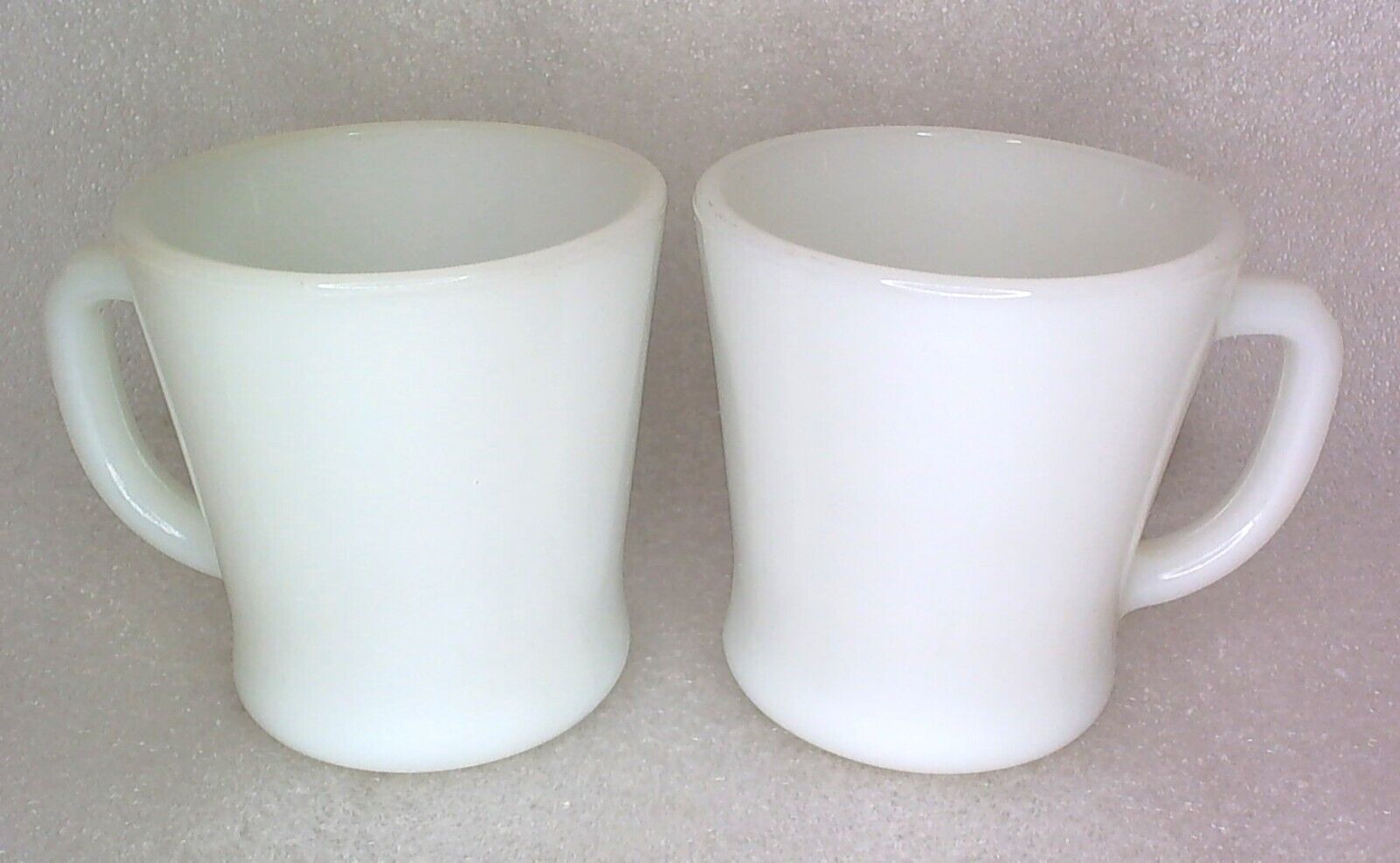 FIRE KING MUGS, MILK WHITE, OVEN FIRE-KING WARE MADE IN U.S.A. 1954-1966