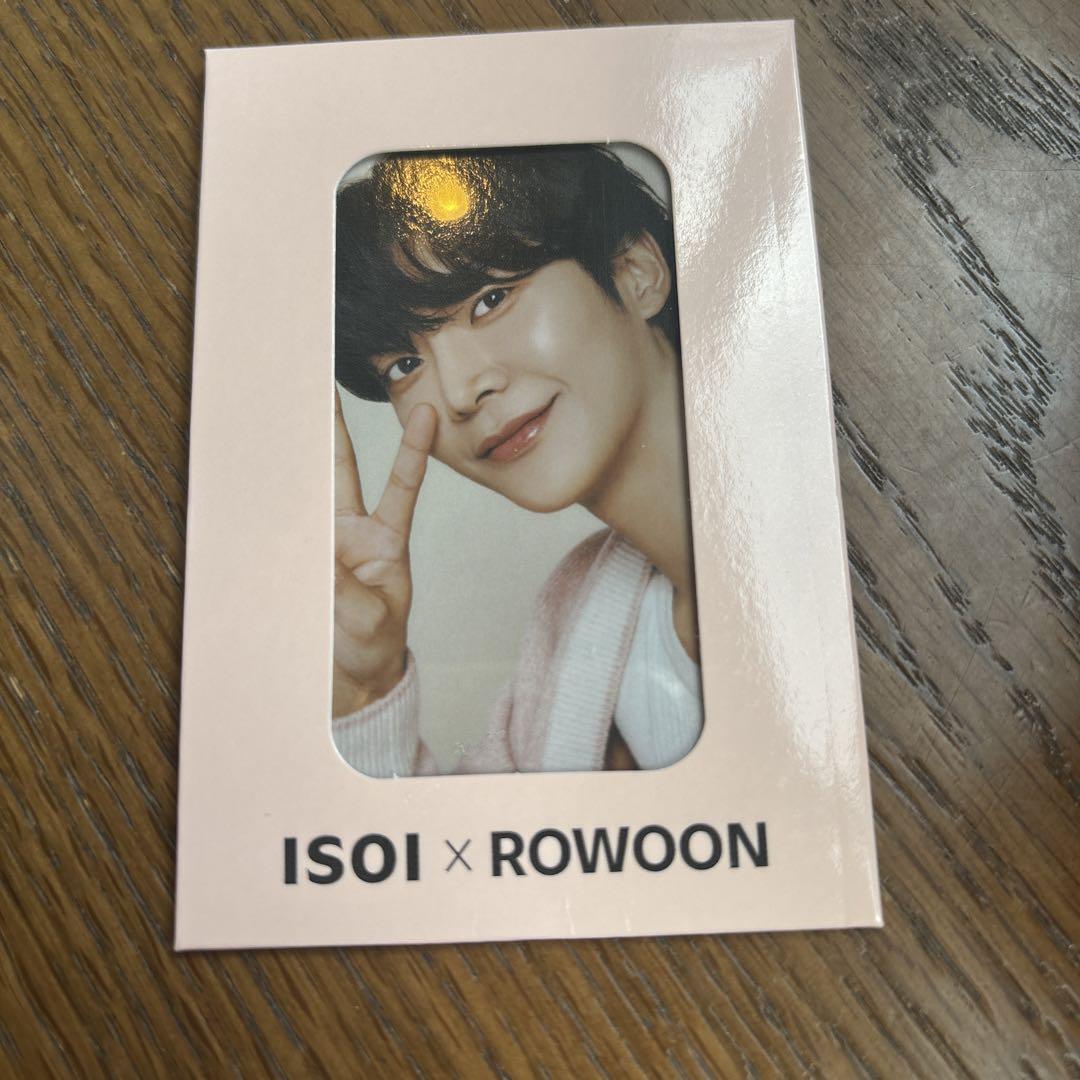 Qoo10 Isoi Rowoon Limited Trading Card