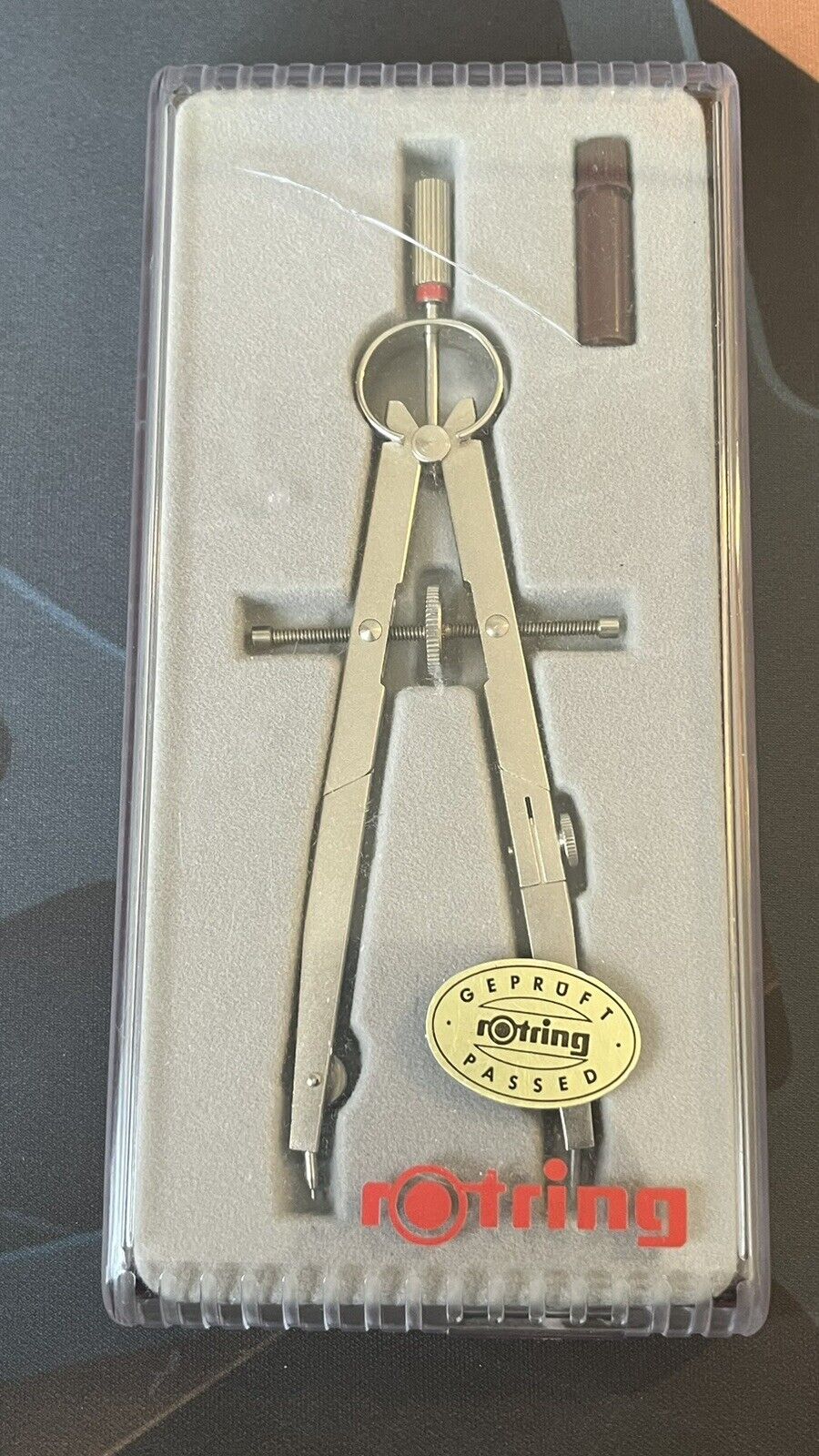 Vintage Rotring 530 135 Drafting / Drawing Compass (Germany)