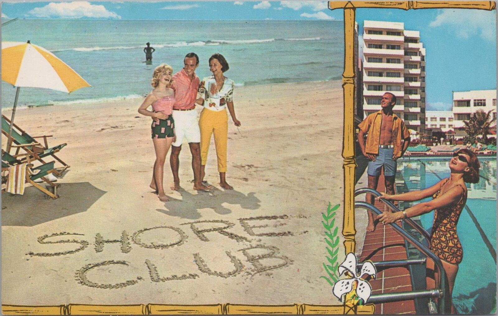 Postcard Shore Club Hotel Miami Beach FL 