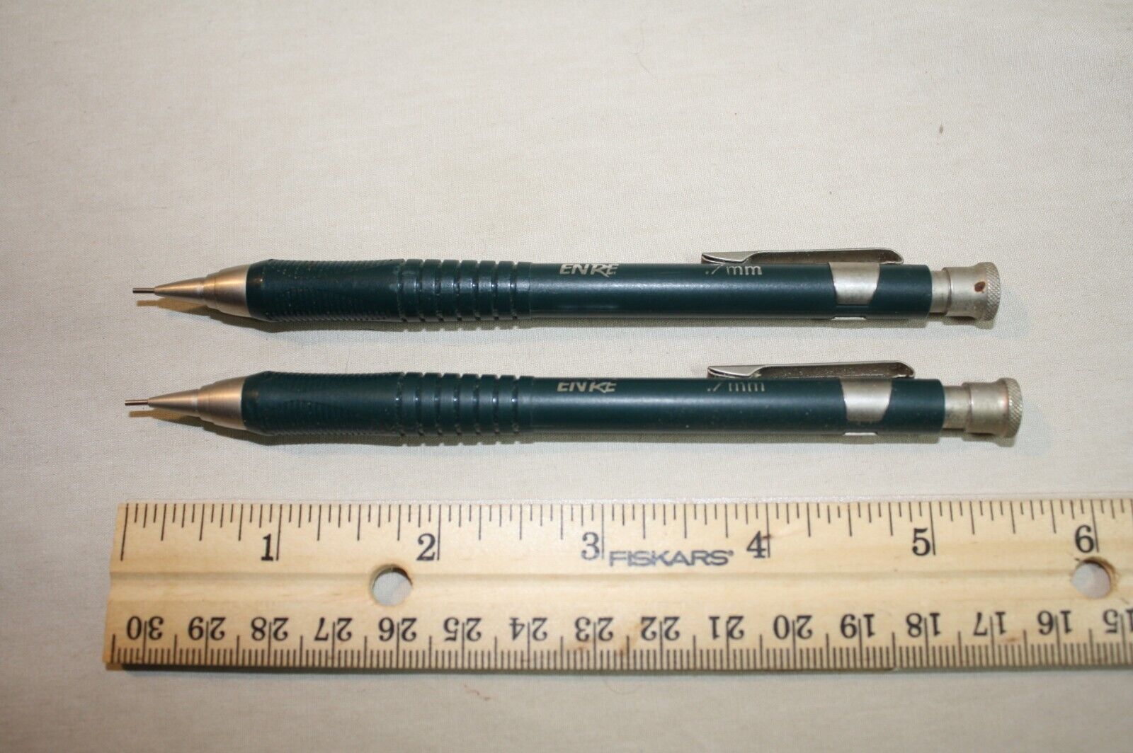 Lot 2 Vintage ENRE 7mm Mechanical Pencils