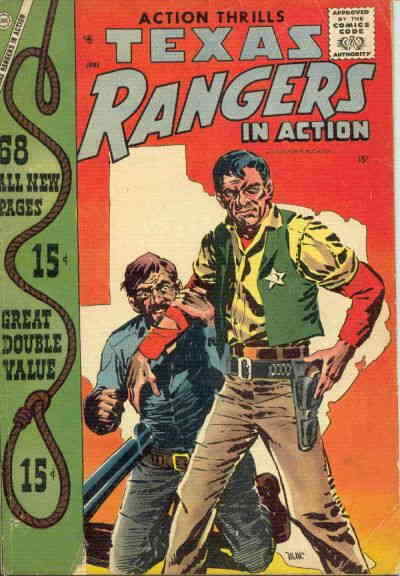 Texas Rangers in Action #12 GD; Charlton | low grade - June 1958 68 pages - we c