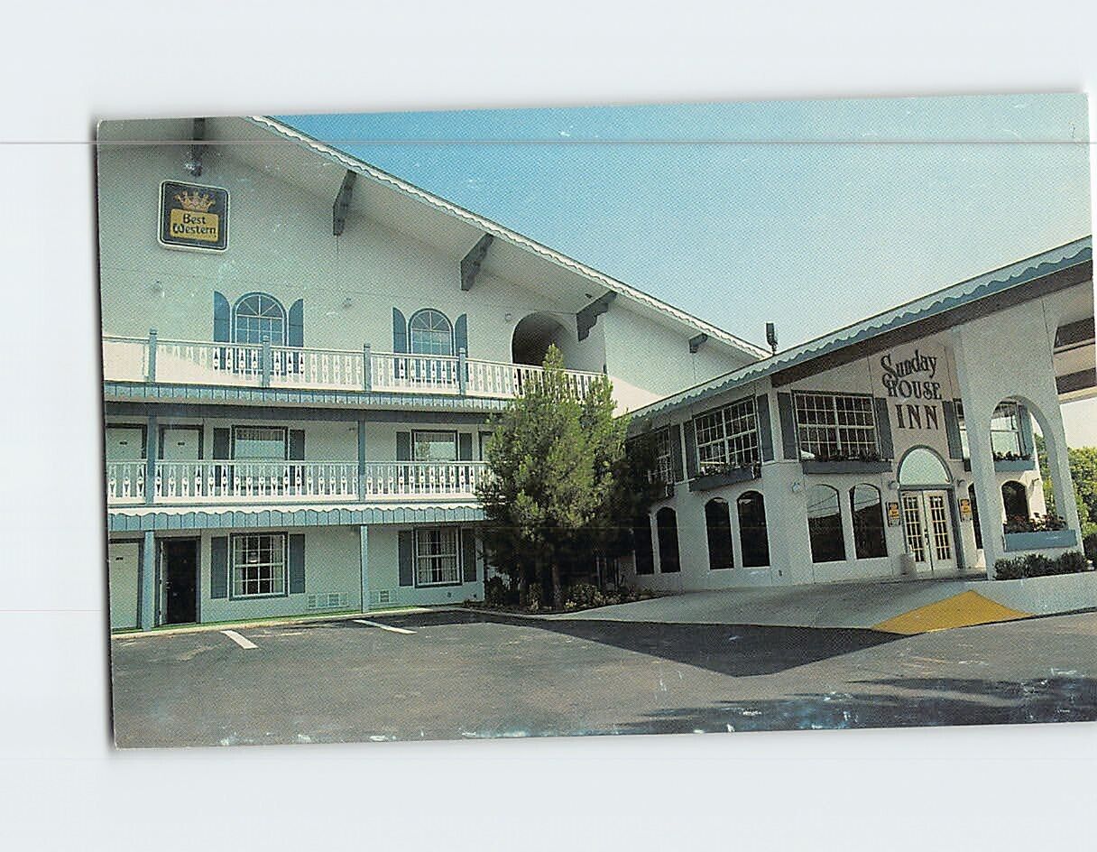 Postcard The Sunday House Inn In Kerrville Texas USA