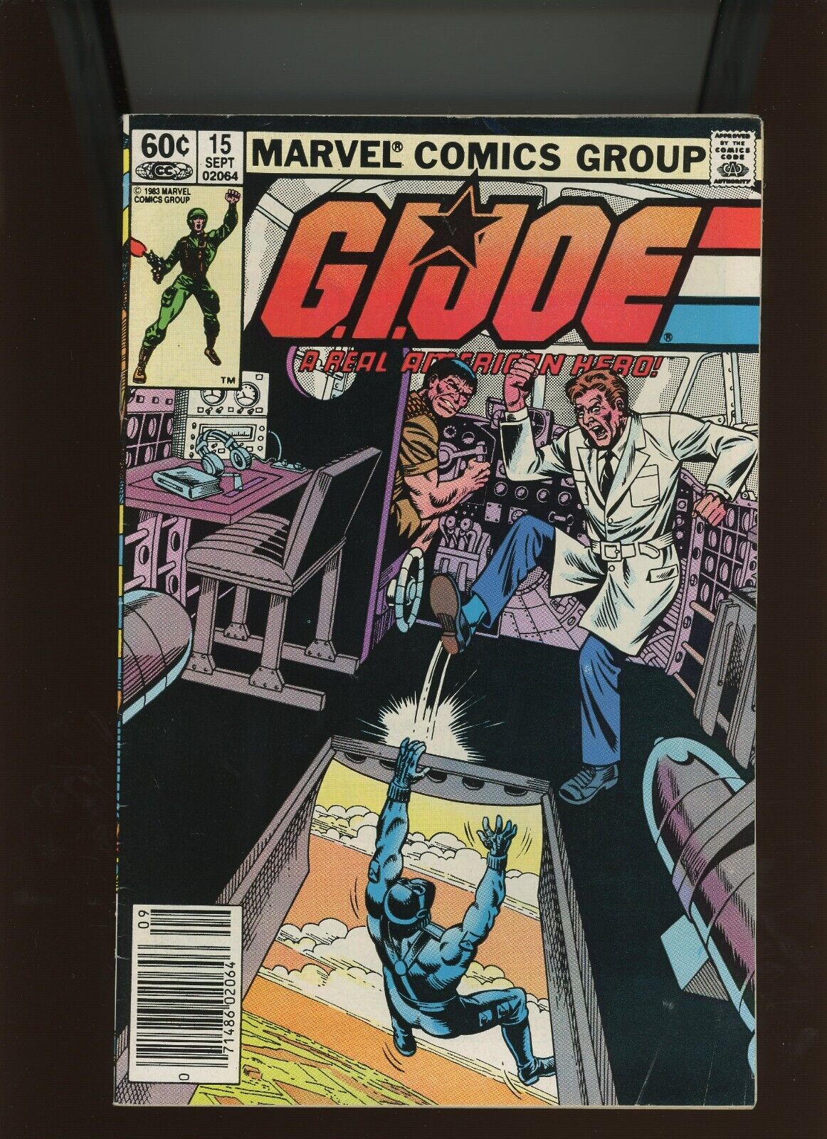 (1983) G.I. Joe A Real American Hero #15: KEY MAJOR BLUDD NEWSSTAND (5.0/5.5)