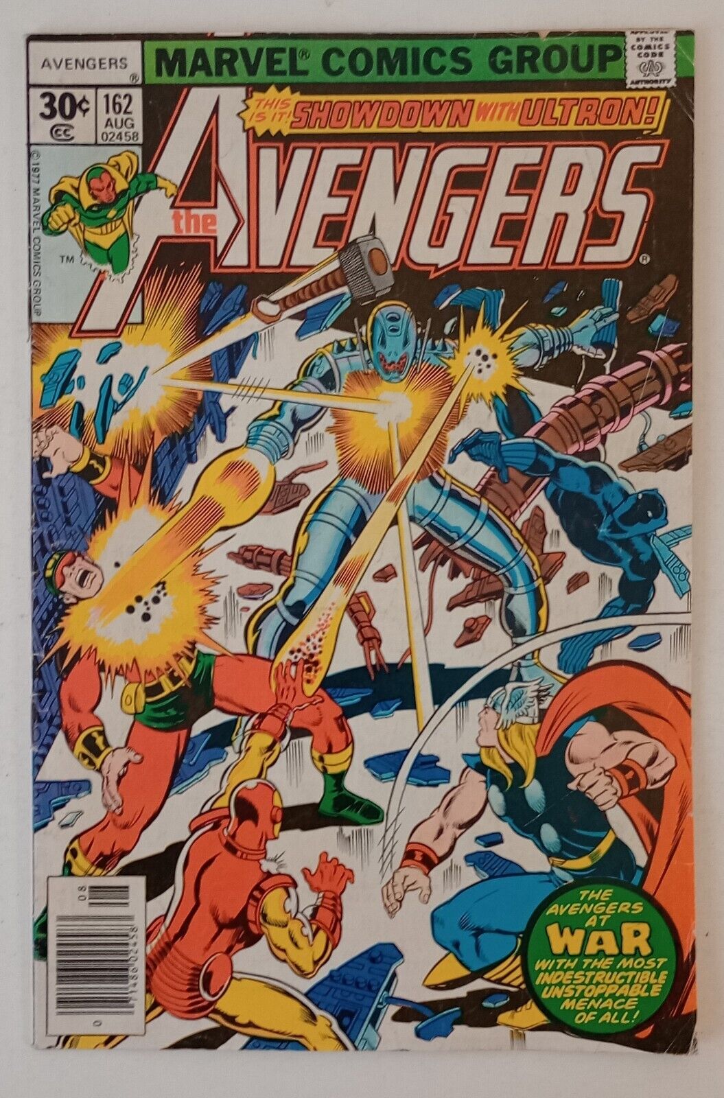 Avengers #162 (1st app of Jocasta \