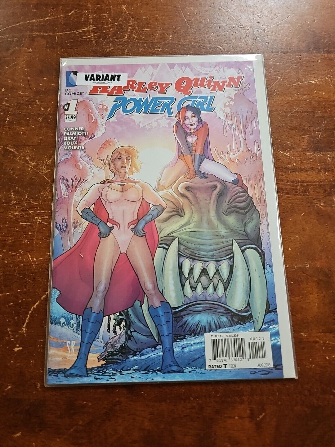 Harley Quinn / Power Girl #1 (DC Comics 2015) Stephane Roux Variant