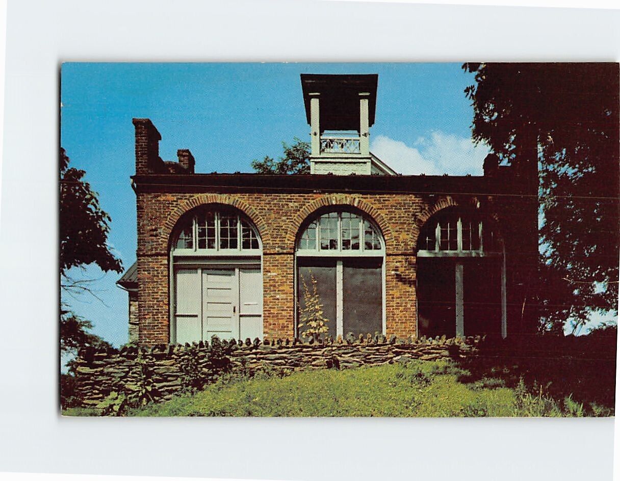 Postcard John Browns Fort Storer College Harpers Ferry West Virginia USA