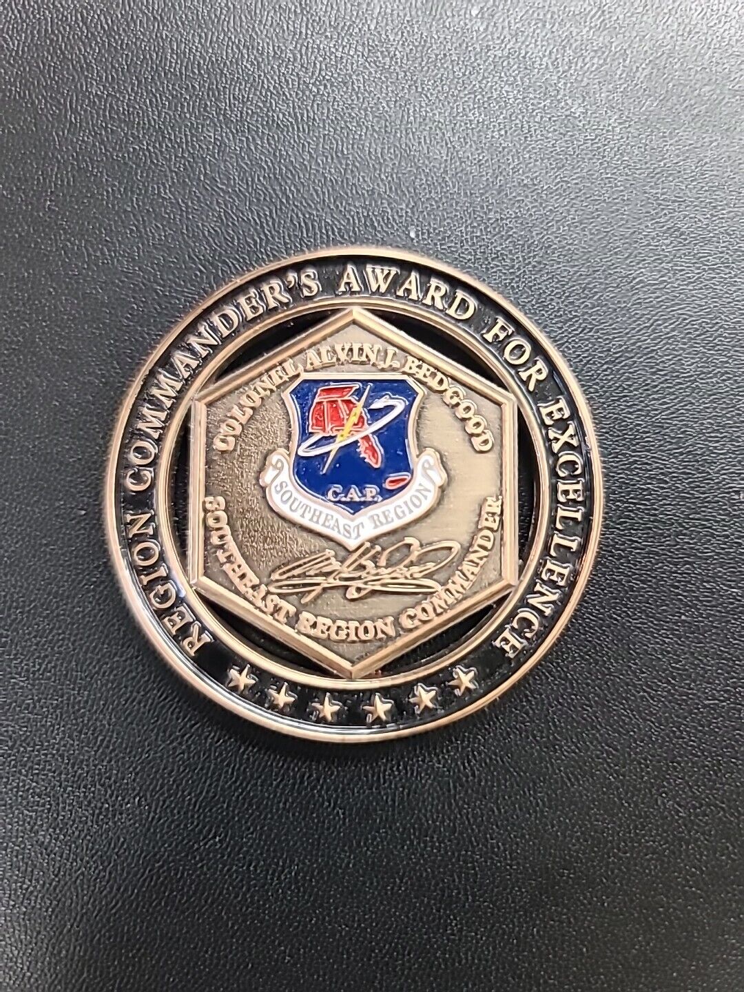 Civil Air Patrol Commanders Award For Excellence Challenge Coin Air Force Rare