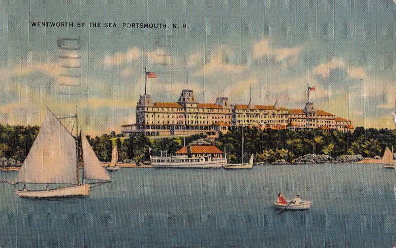Postcard Wentworth by the Sea Portsmouth NH 