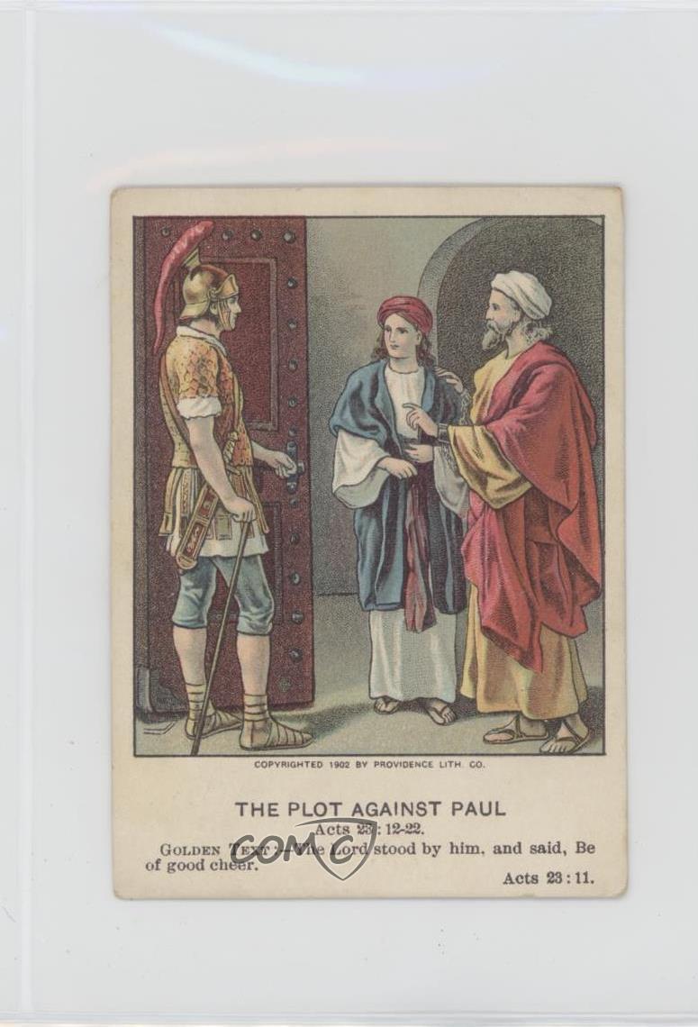 1878-1930 Little Pilgrim Lesson Pictures The Plot Against Paul #15-2-6 02lw