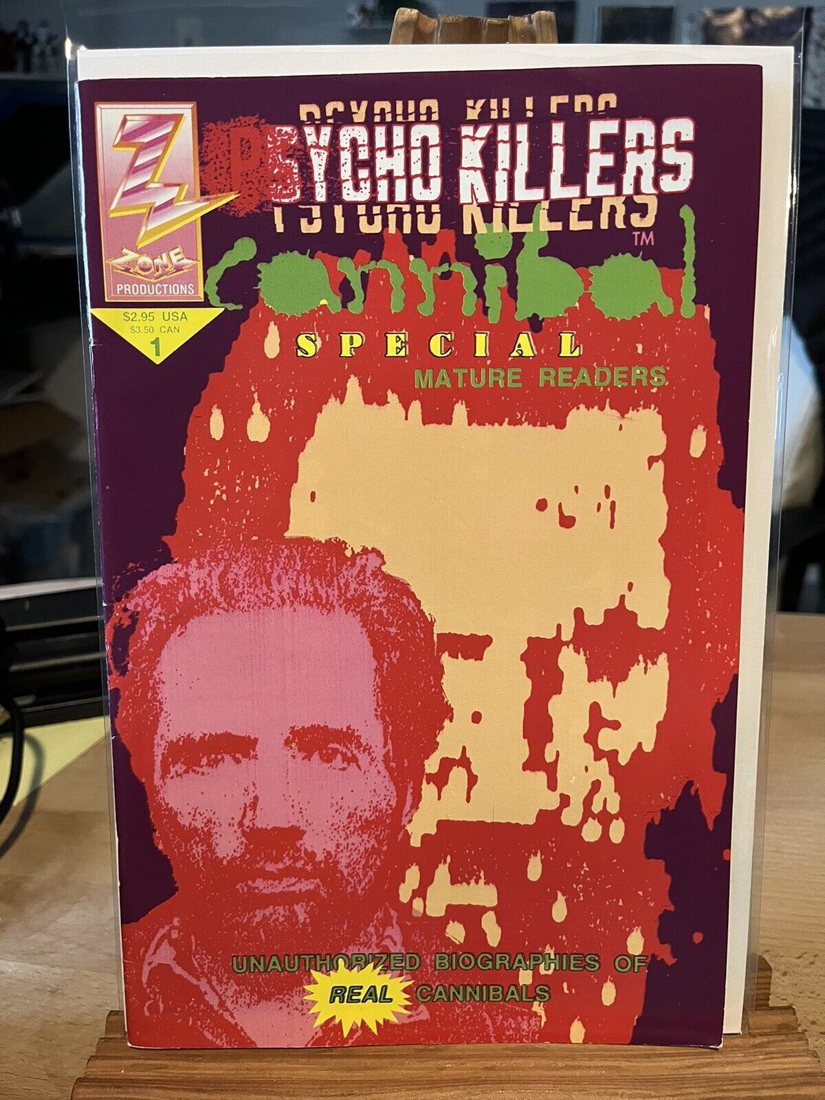 Psycho Killers Cannibal Special #1 Zone Productions Bill Laughlin