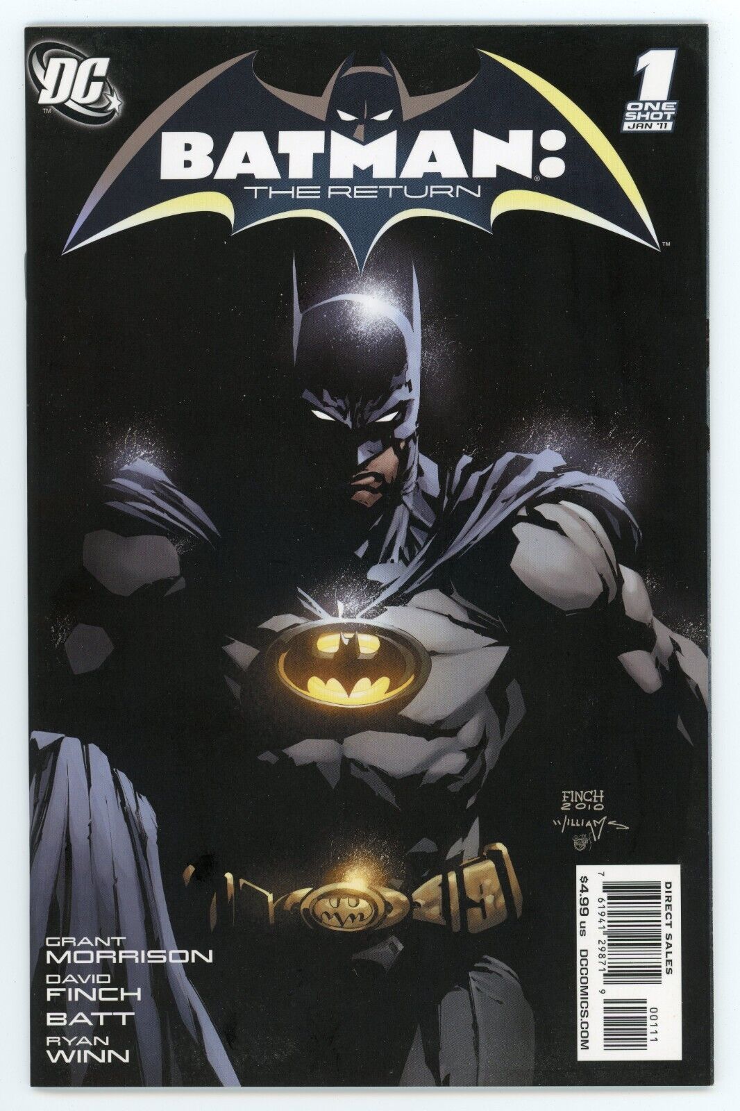 Batman The Return One Shot DC Comics 2011