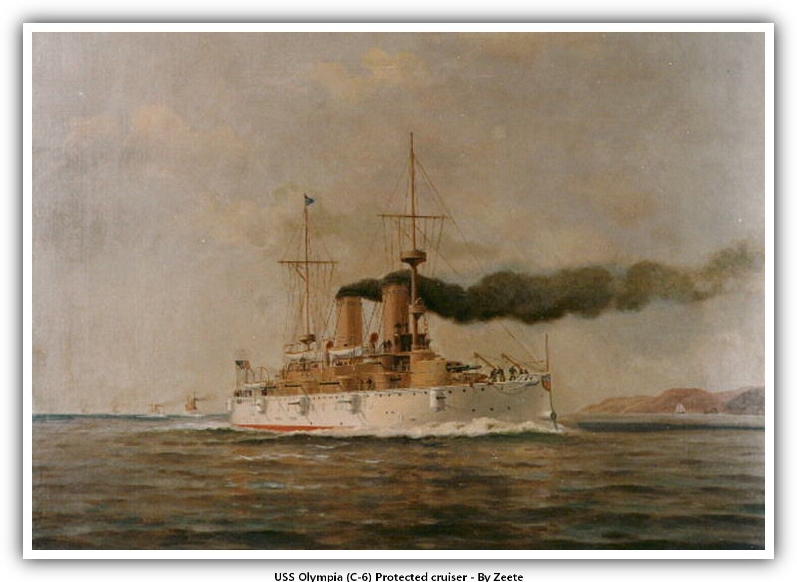 USS Olympia (C-6) Protected cruiser_issue6