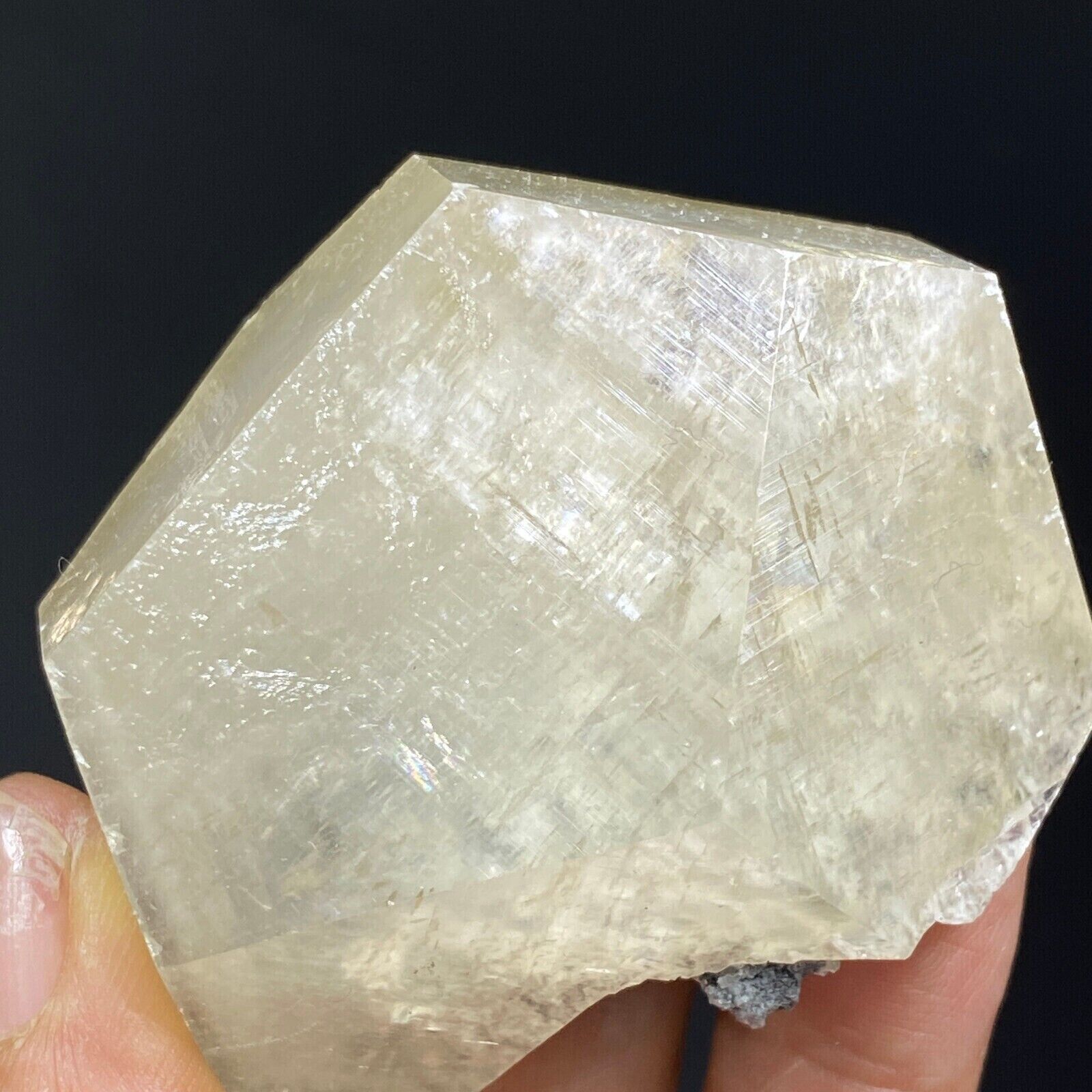 93g Natural Yellow Shell Calcite Mineral Specimen/HuNan