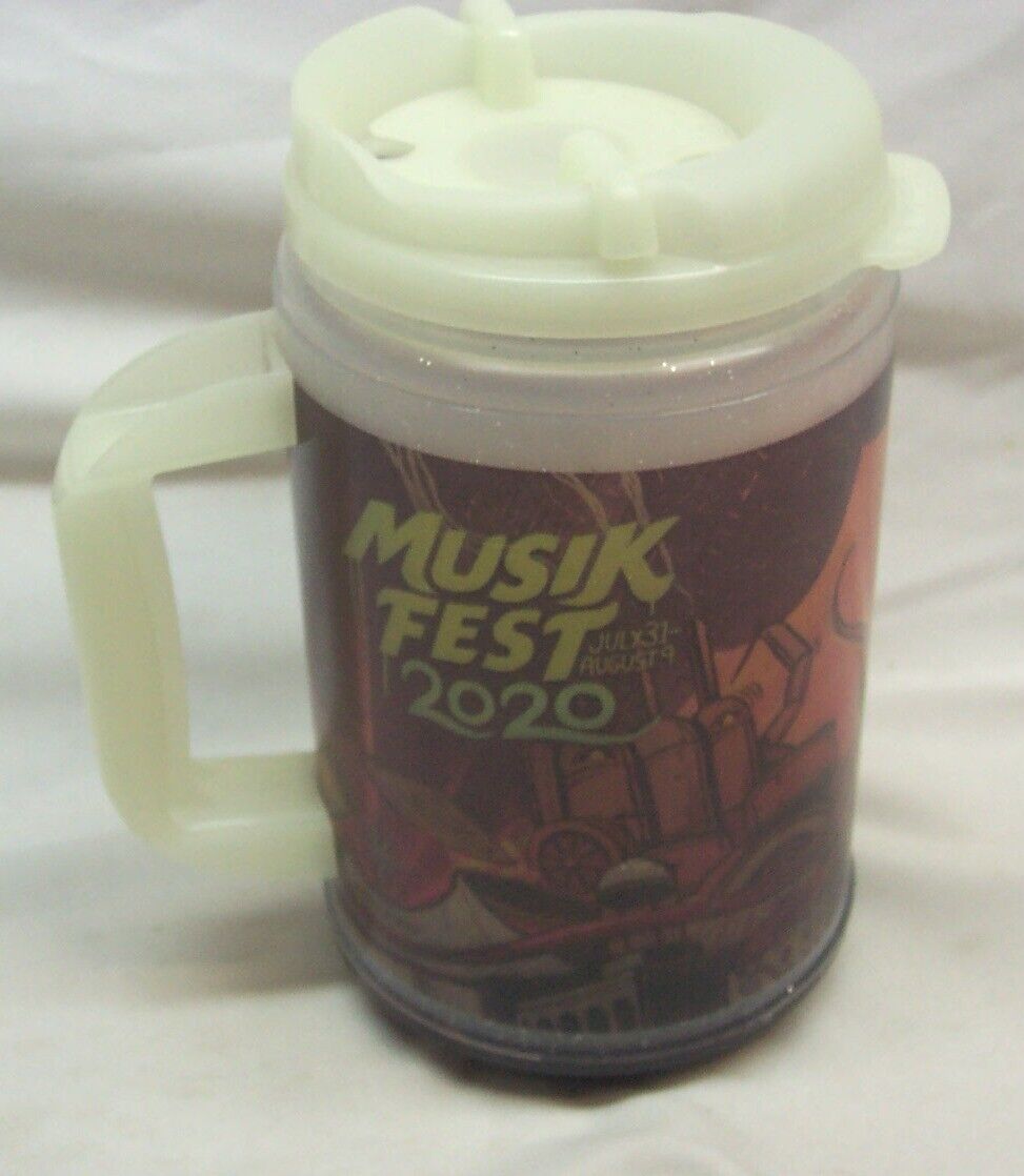 MUSIKFEST 2020 Non-Virtual Version Light Up Glow LED LIGHTS Beer Cup Mug
