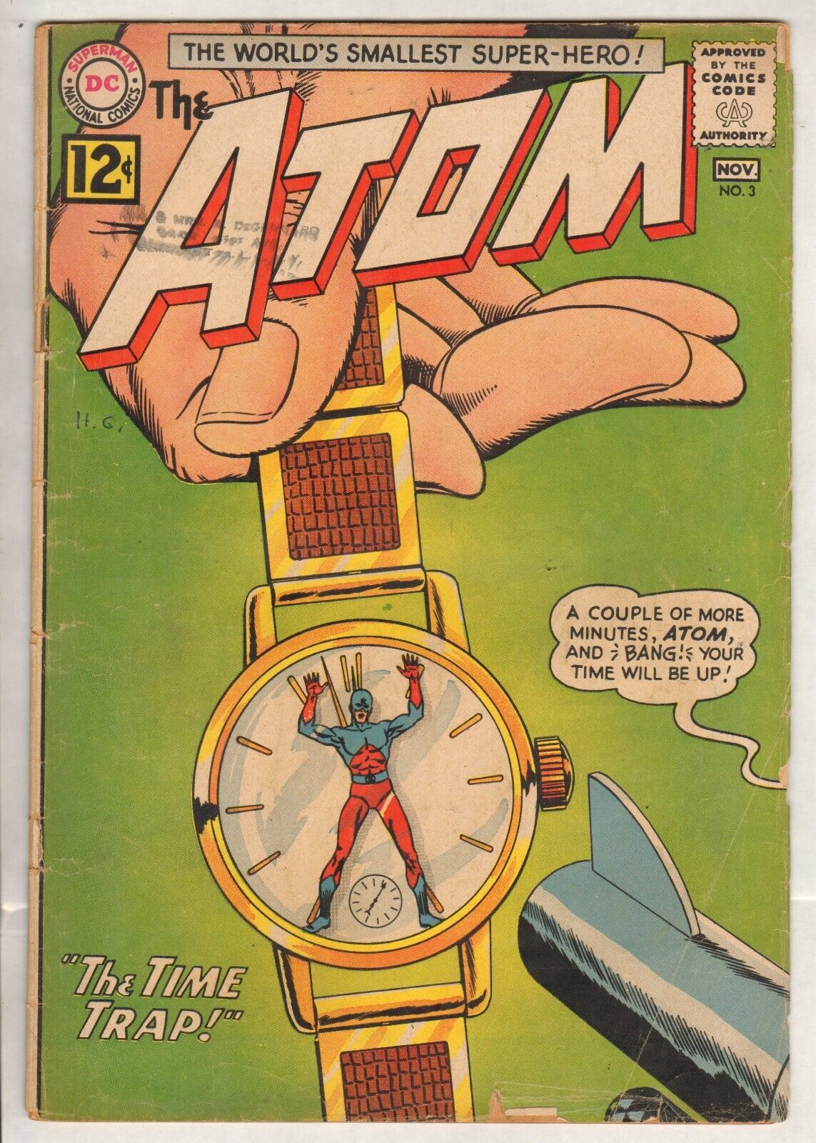 Atom #3 (Fair/GD) (1962, DC)