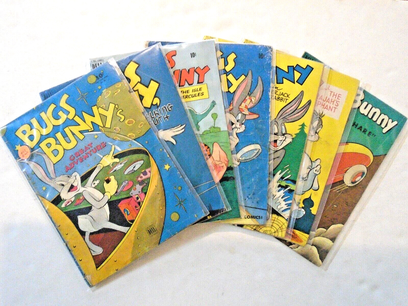 *Bugs Bunny Four Color (Dell) #88-355 7 Books Overstreet Guide Price $188
