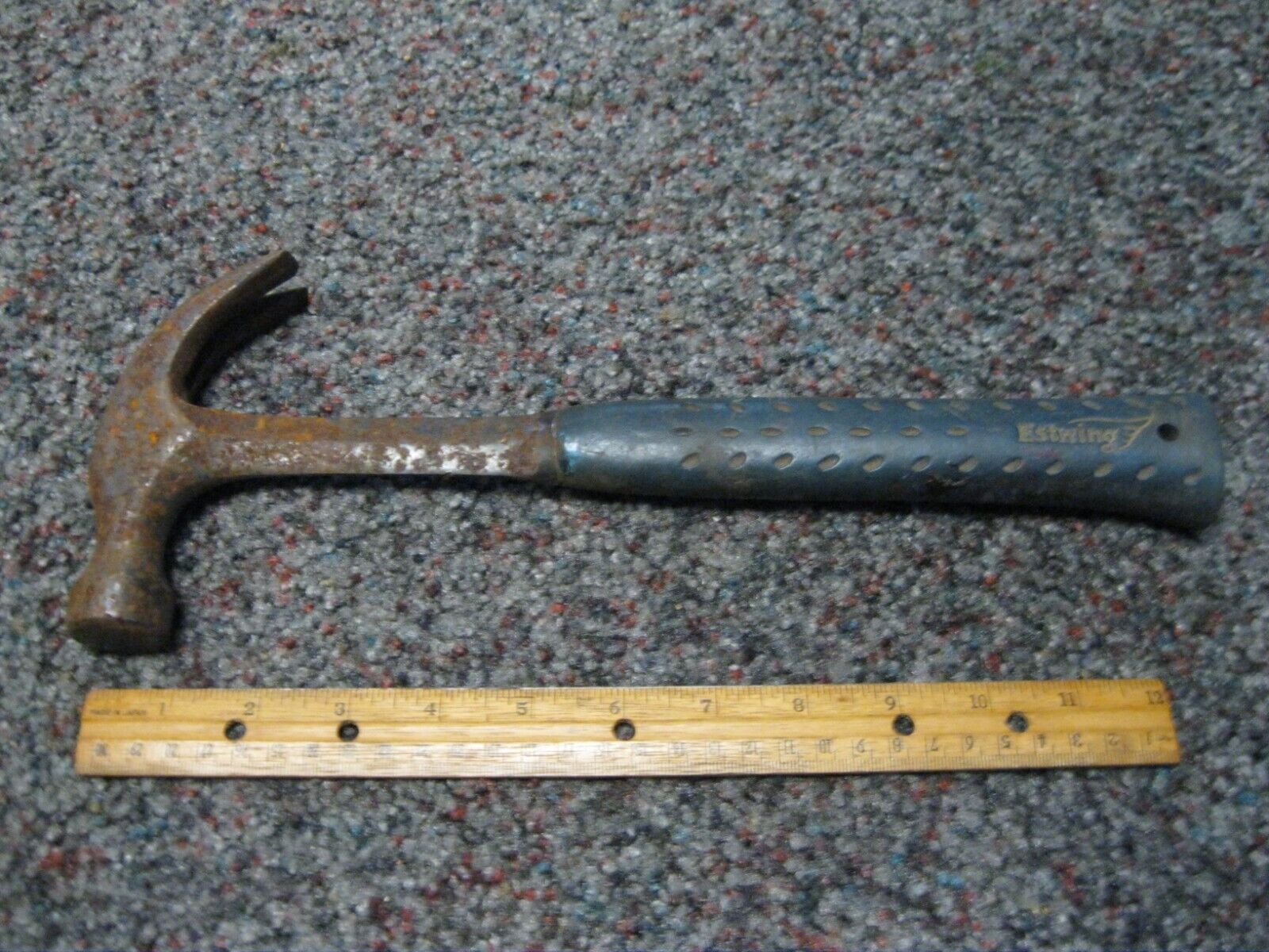 Vintage ESTWING E3-16C Hammer, Nylon handle, used