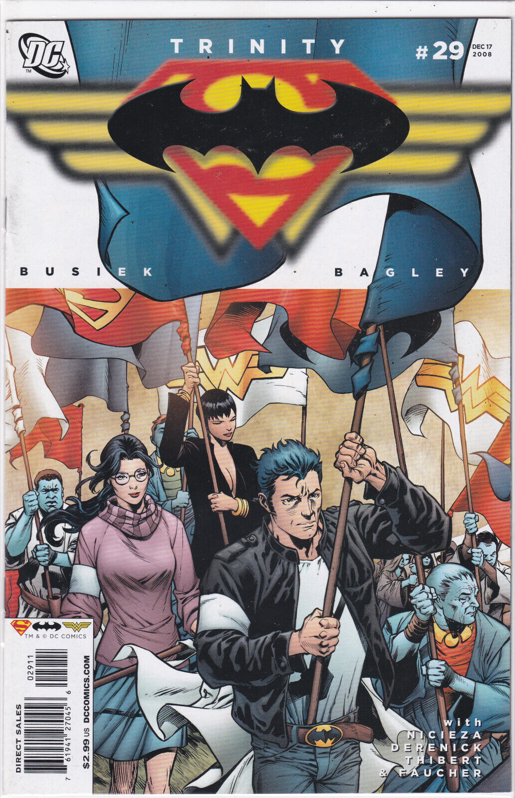 Trinity #29 Batman Superman Wonder Woman 2008 DC Busiek ,High Grade