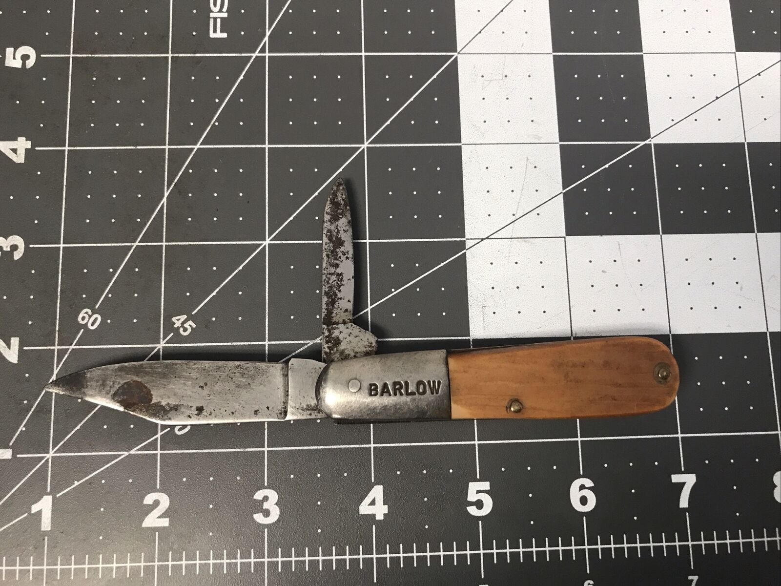 Vintage Kutmaster Utica N.Y. Barlow  Knife (LA04Z)