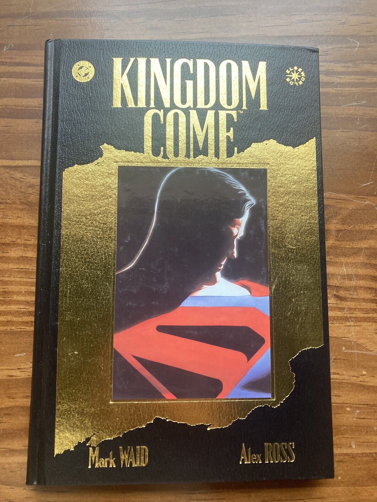 Kingdom Come Gold Foil Edition Hardcover Rare HC DC Alex Ross Superman