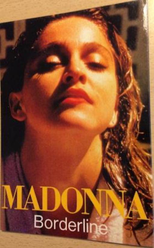 Madonna - Borderline Close-up Size: 10x15cm POSTCARD