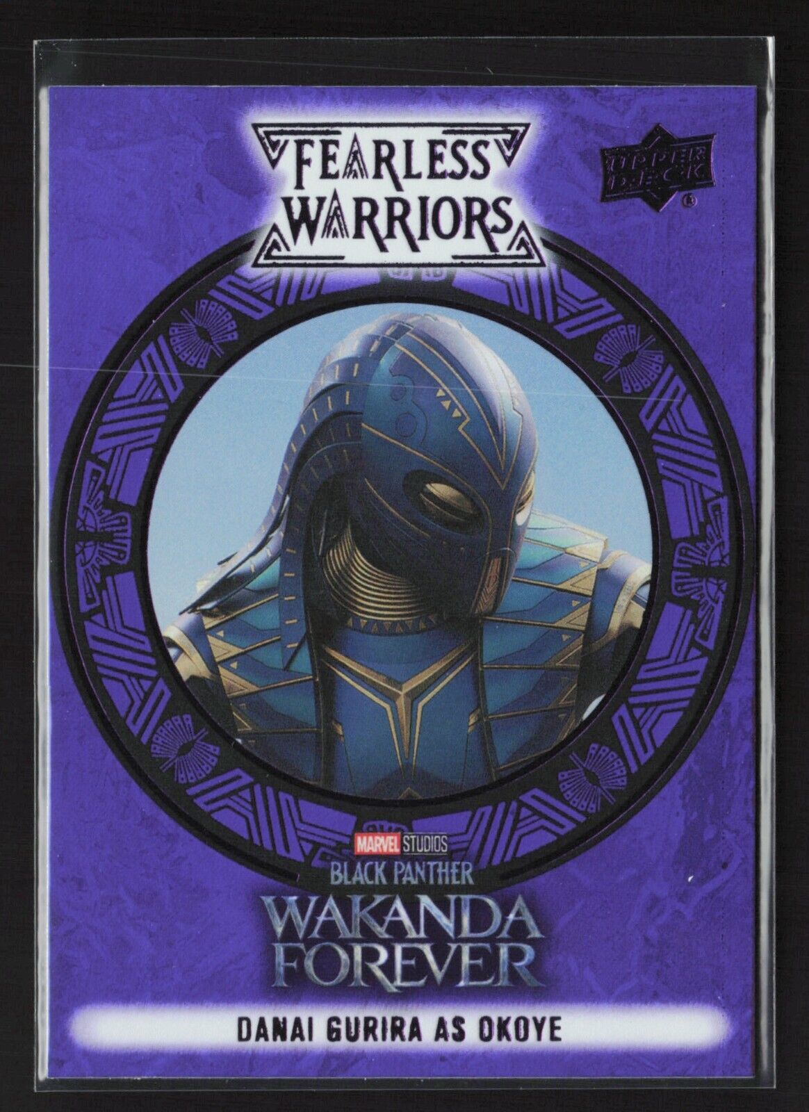 Danai Gurira as Okoye 2024 Wakanda Forever Fearless Warriors #FW-16 Purple