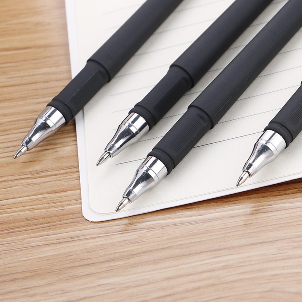 NEW Black Gel Pen Full Matte Water 0.5 Pens Writing Stationery Supply Office -