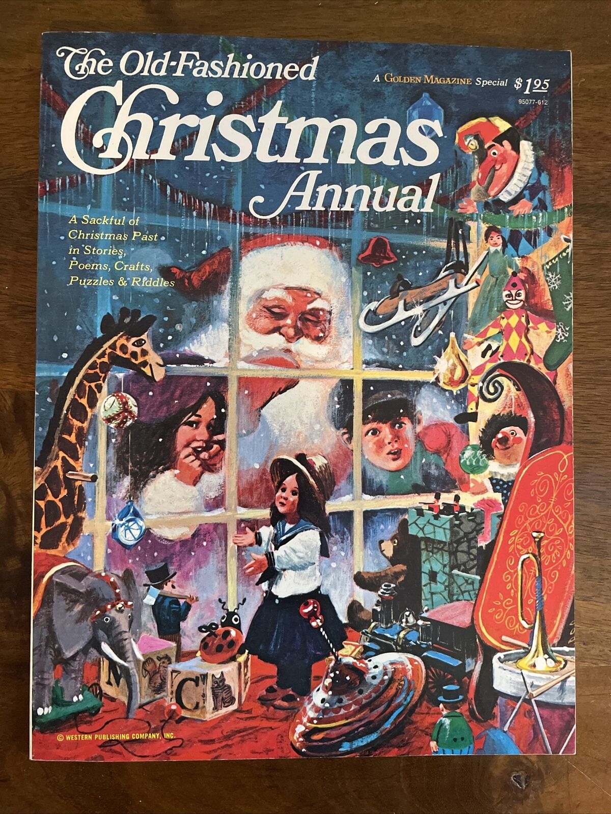 Vintage The Old Fashioned Christmas Annual Book Golden Magazine 1976 NOS NEW