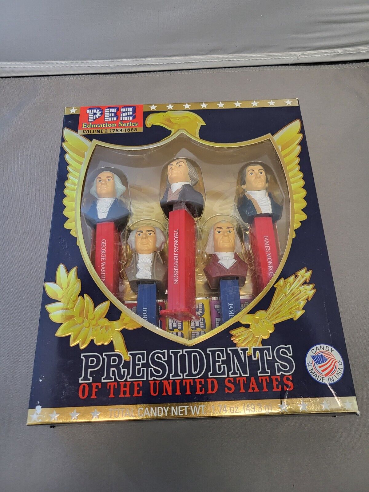 PEZ Presidents Of The United States Volume 1: 1789-1825 NIB Sealed
