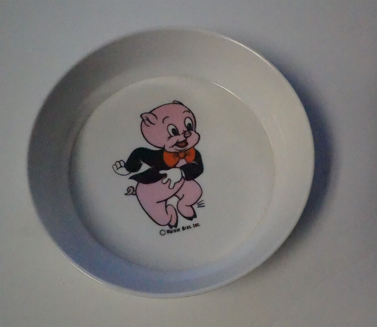 Porky Pig Warner Bros Vintage Cereal Bowl 