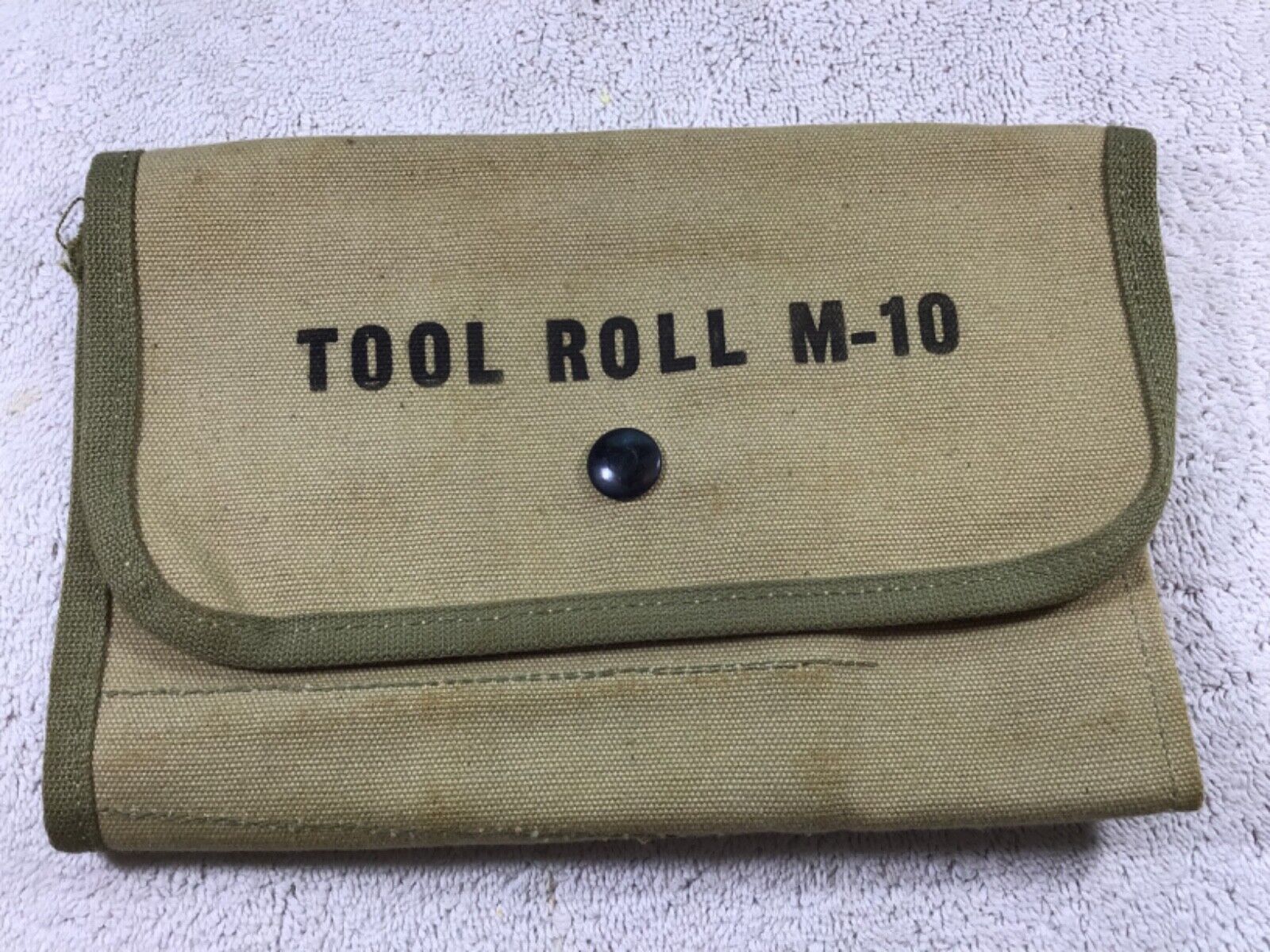 WWII US Army M10 Canvas Tool Roll - MRT