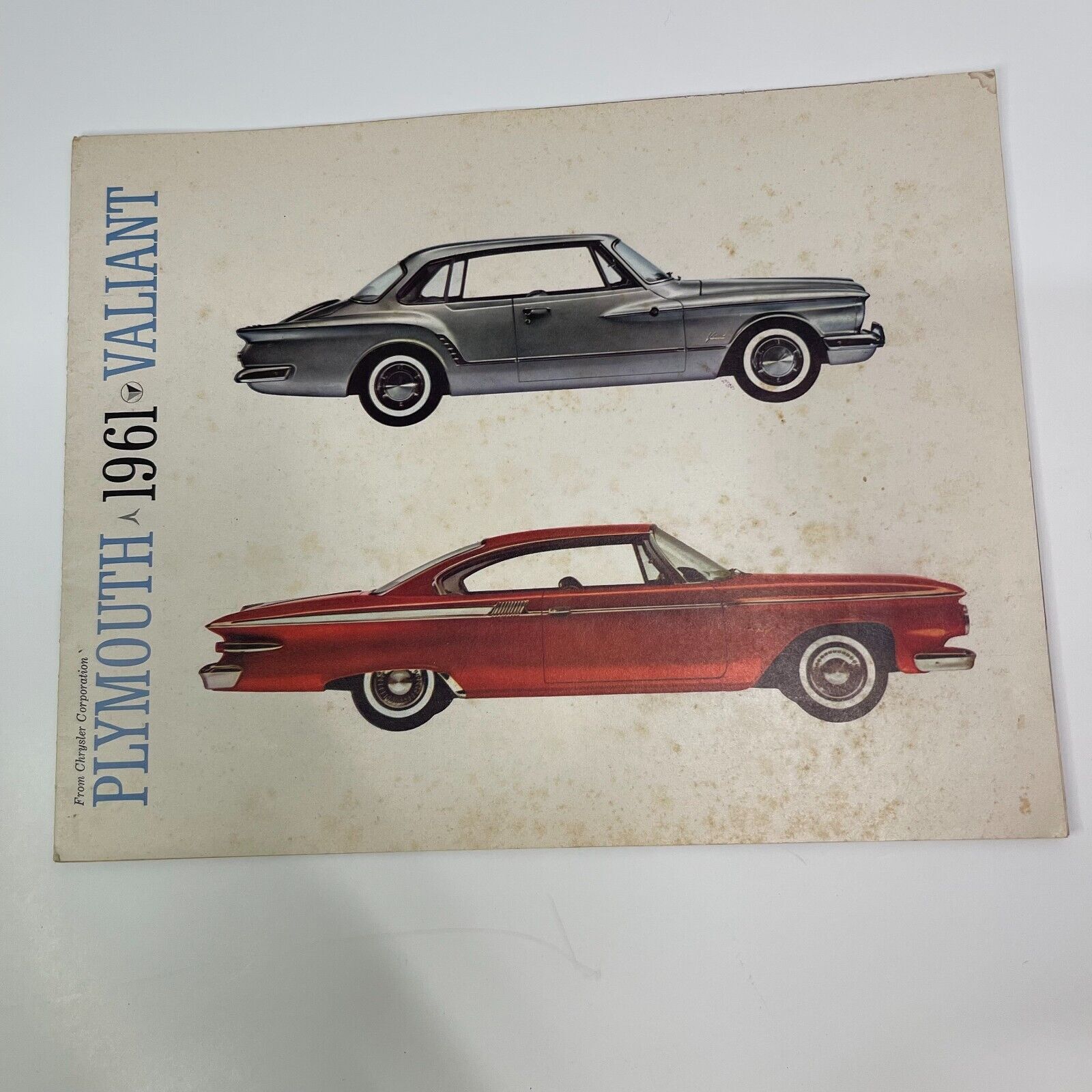 Original 1961 Plymouth & Valiant Full Line Deluxe Sales Brochure Fury Belvedere