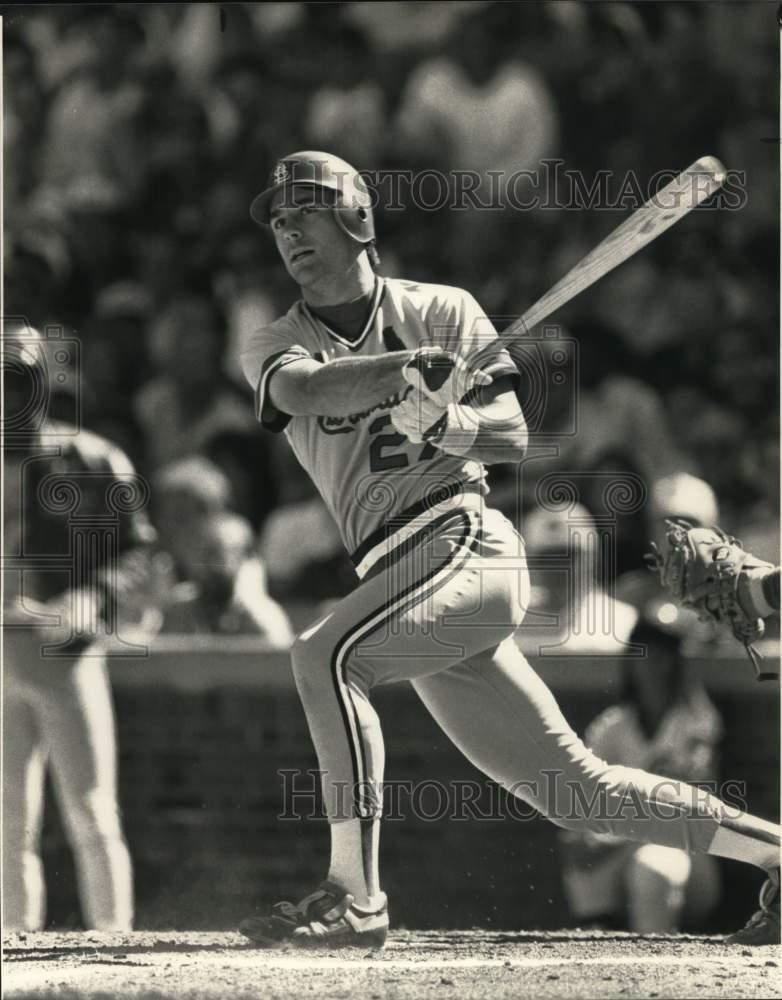 1989 Press Photo Todd Zeile, baseball player - lrs15654