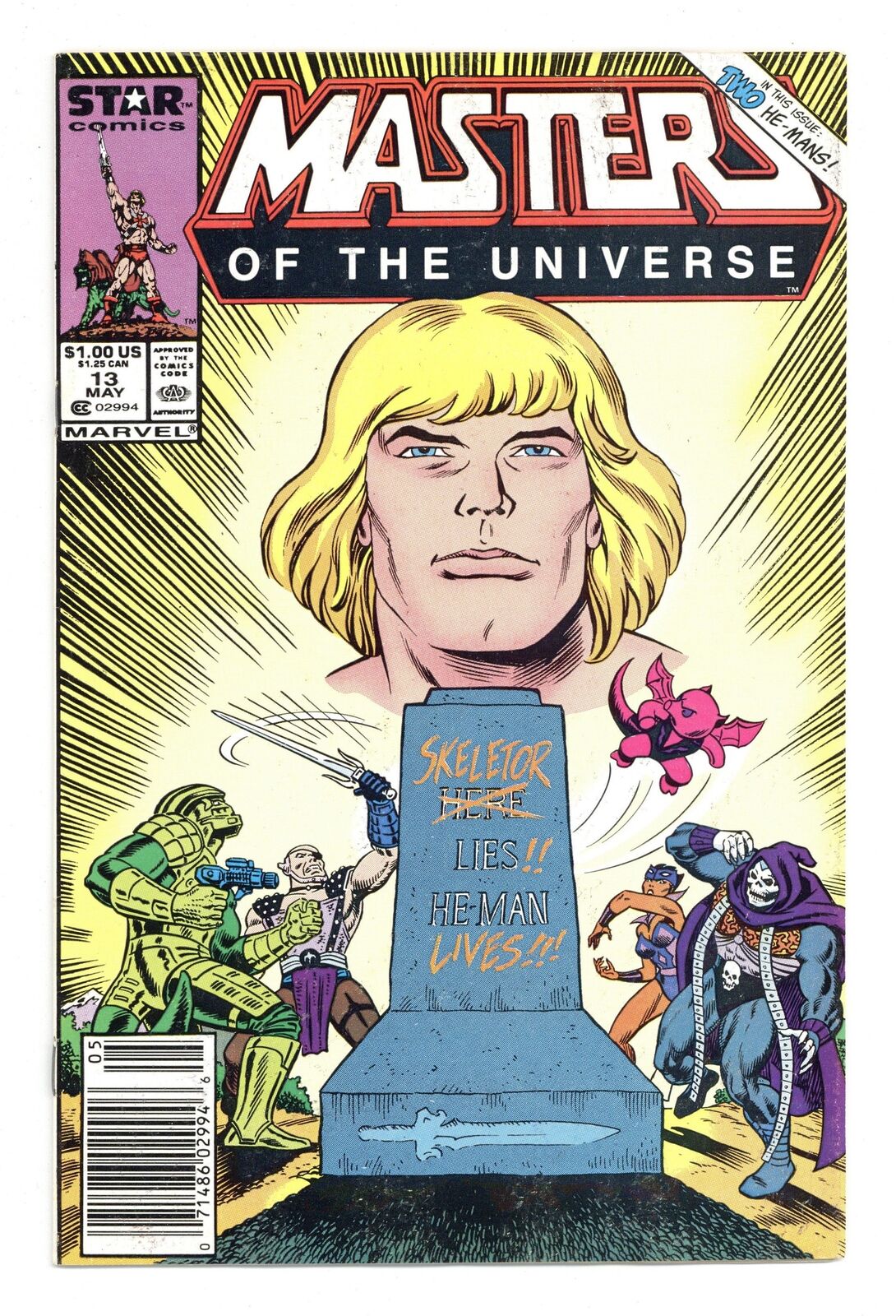 Masters of the Universe #13 VG/FN 5.0 1988