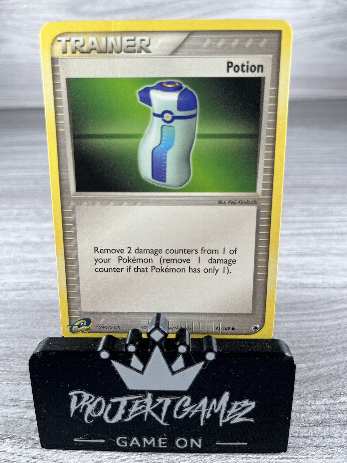 Potion 91/109 EX Ruby Sapphire Base Set Pokemin Trading Card TCG