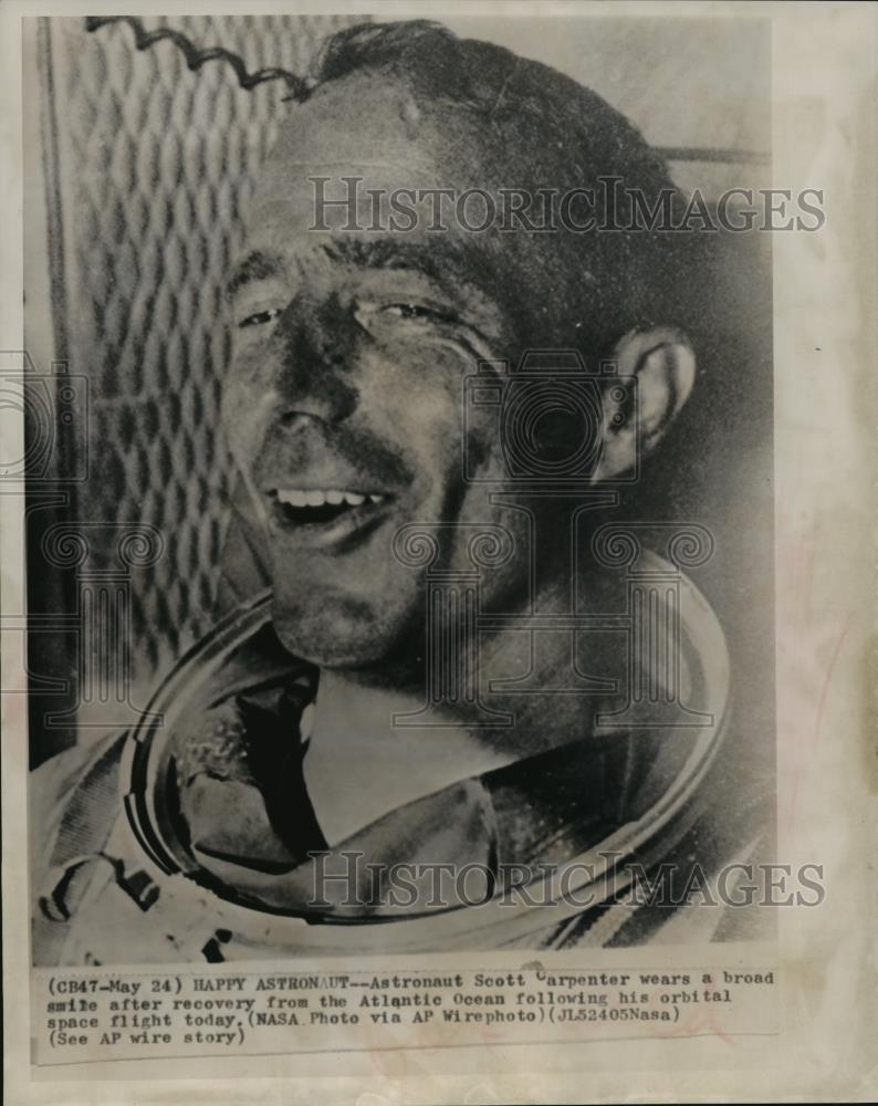 1962 Press Photo Scott Carpenter, Astronaut - mjx04503