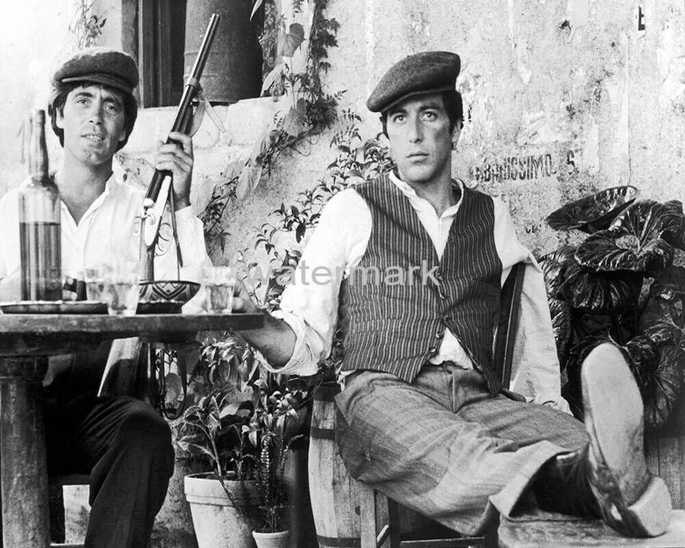 THE GODFATHER 8x10 GLOSSY PHOTO photograph print al pacino michael in italy 1972
