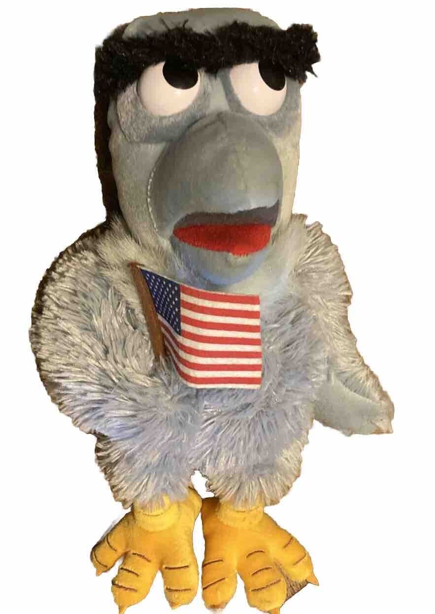 Sam Eagle Plush from Walt Disneys California Adventure Muppet Vision 3D *RARE*