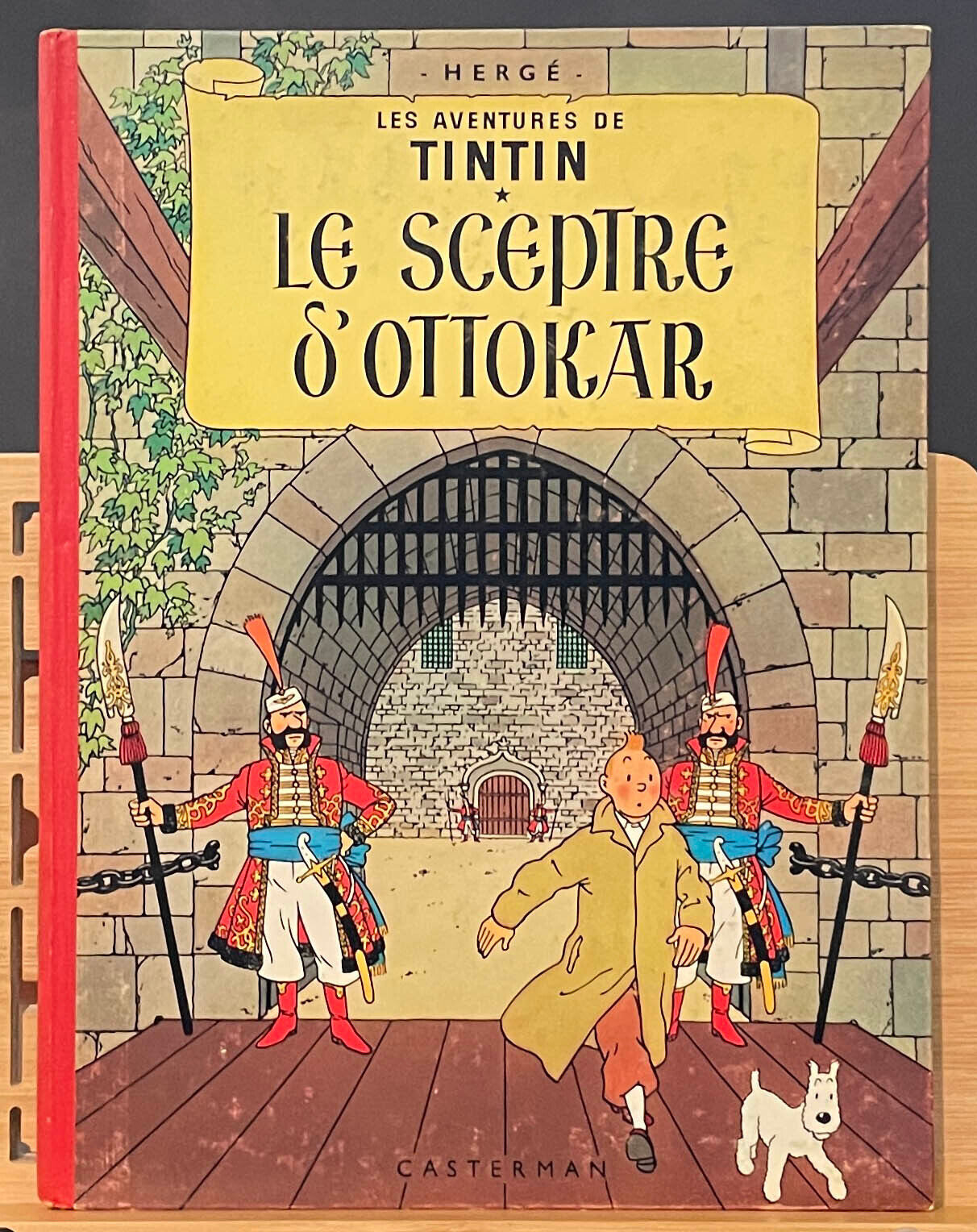 Vintage 1960s French Tintin: Le Sceptre d’Ottokar, Hergé VG Collector's Cond.