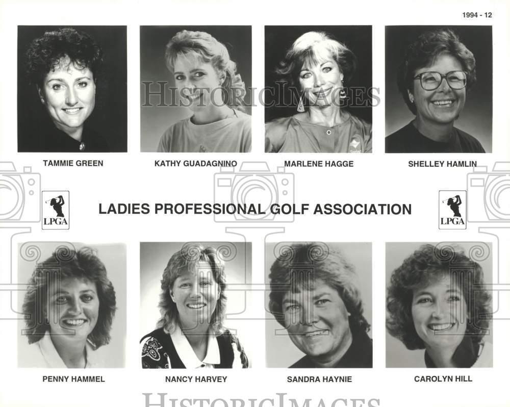 1994 Press Photo Ladies Professional Golf Association Golfer Headshots