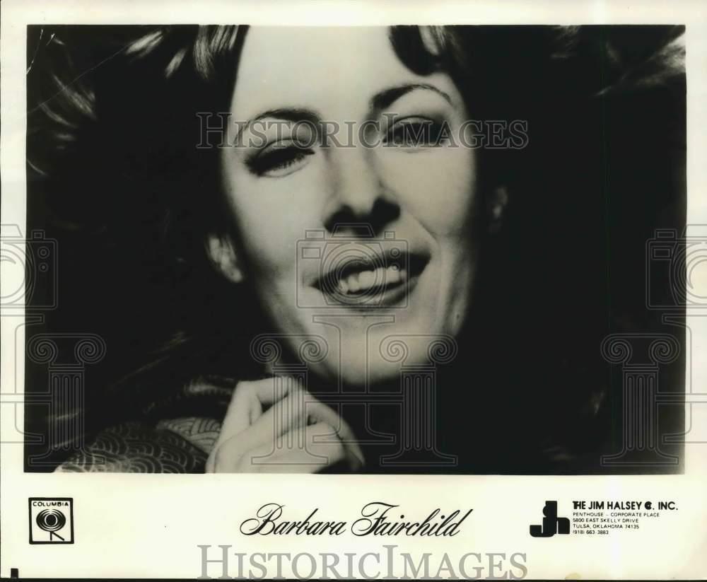 1979 Press Photo Barbara Fairchild, singer - lrp08054