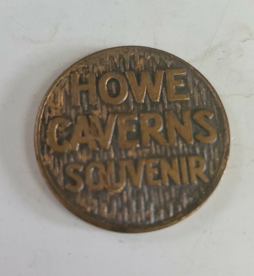 Witch of the Grottoes vtg Souvenir Coin Token - Howe Caverns NY (n1)