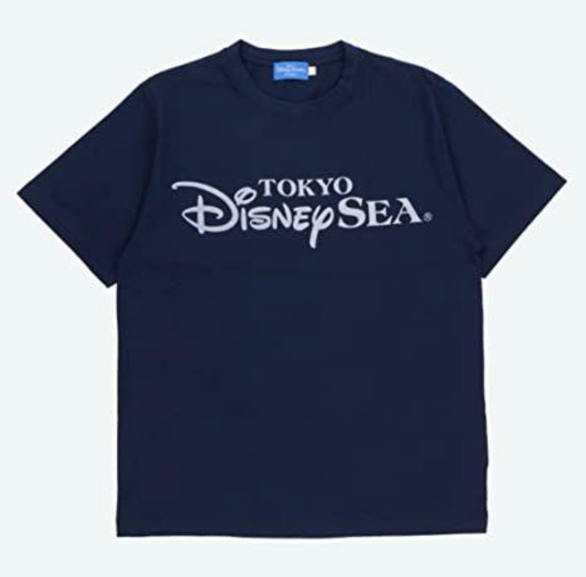 Tokyo Disneysea Logo T-shirt Size XL Tokyo Disney Resort Japan Parks F/S